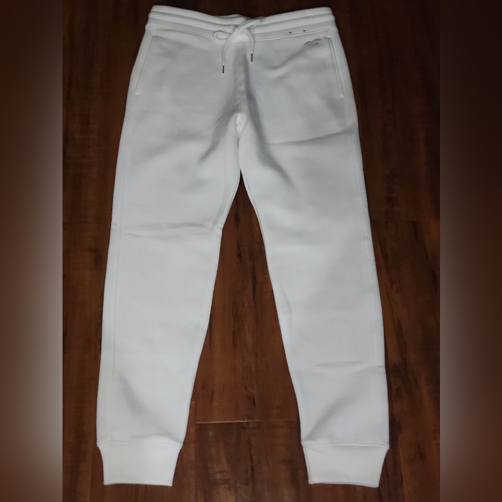 New w/o tags White Joggers